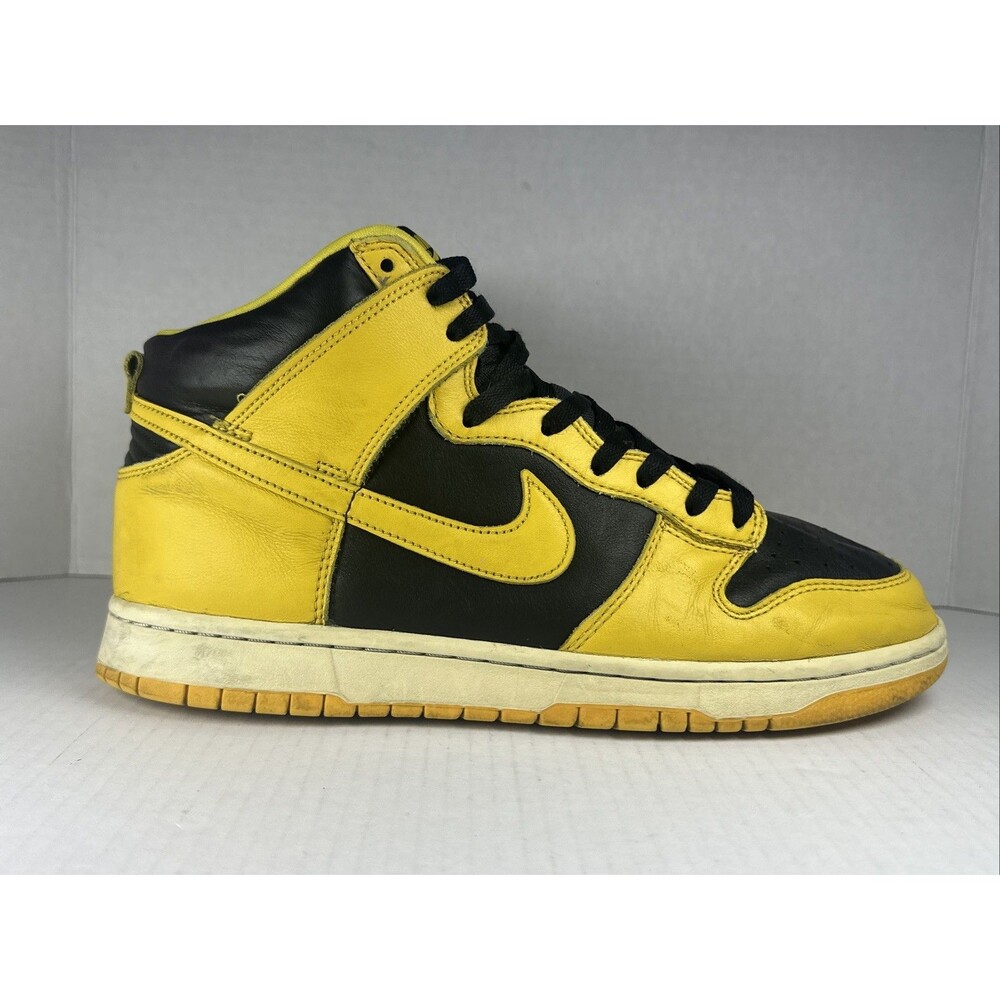Nike Dunk HI SP Black & Yellow Varsity Maize Men's Size  10.5 Sneakers CZ8149002